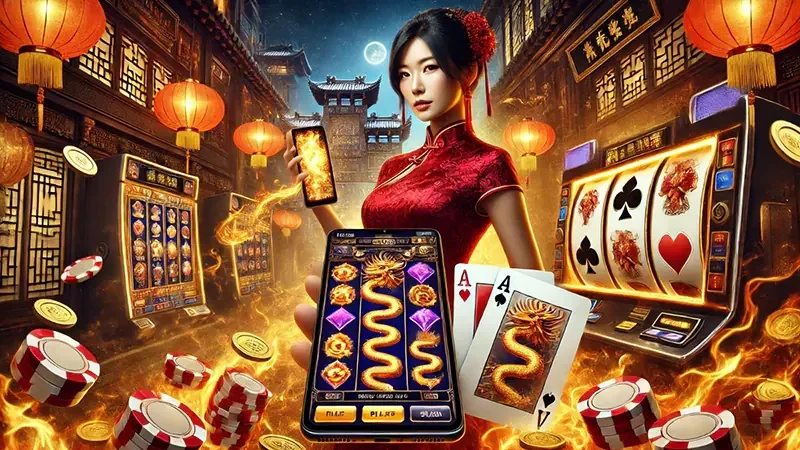 Visual reel dan simbol permainan slot